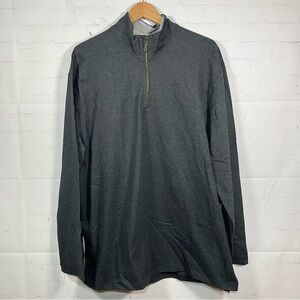Steve & Barry’s 1/4 Zip Pullover Mens Size XL Gray Loose Fit NWT